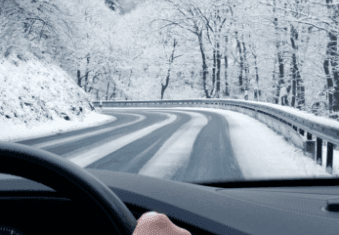 Ice Covered Windshield and Mirrors Img